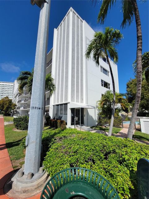 A home in Miami Beach