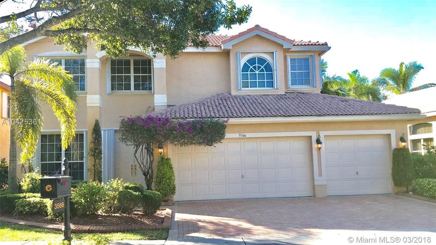 SUPERIOR SUNSETS!! You deserve to relax in the lap of luxury after a productive day at the office. 24hr manned guard gate. Luxurious lakefront living. HUGE MASTER,veranda,ENORMOUS master bath. Large fam/rm with beautiful builtin entertainment center, formal dining, spacious kit, 3 car gar, freshly painted inside, 2 AC units, secluded pool area with unobstructed lake view. Great neighborhood for all families. Just minutes from Memorial Miramar Hospital & Regional Park,go for walks, bike rides, close to shopping,minutes from I-75 & Turnpike,near places of worship.