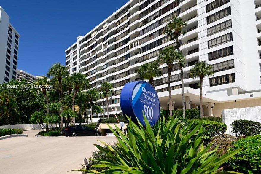 Welcome to the Olympus 500 condo consists of two bedrooms two bathrooms. Gated beautiful  community including  heated pool. tennis courts. marina, gas grills, picnic area, club house  and more amenities. courtesy bus, valet and 24 hour  house security  and concierge.walking distance ago the beach, shopping centers and casinos. Seller to pay all assessments at closing