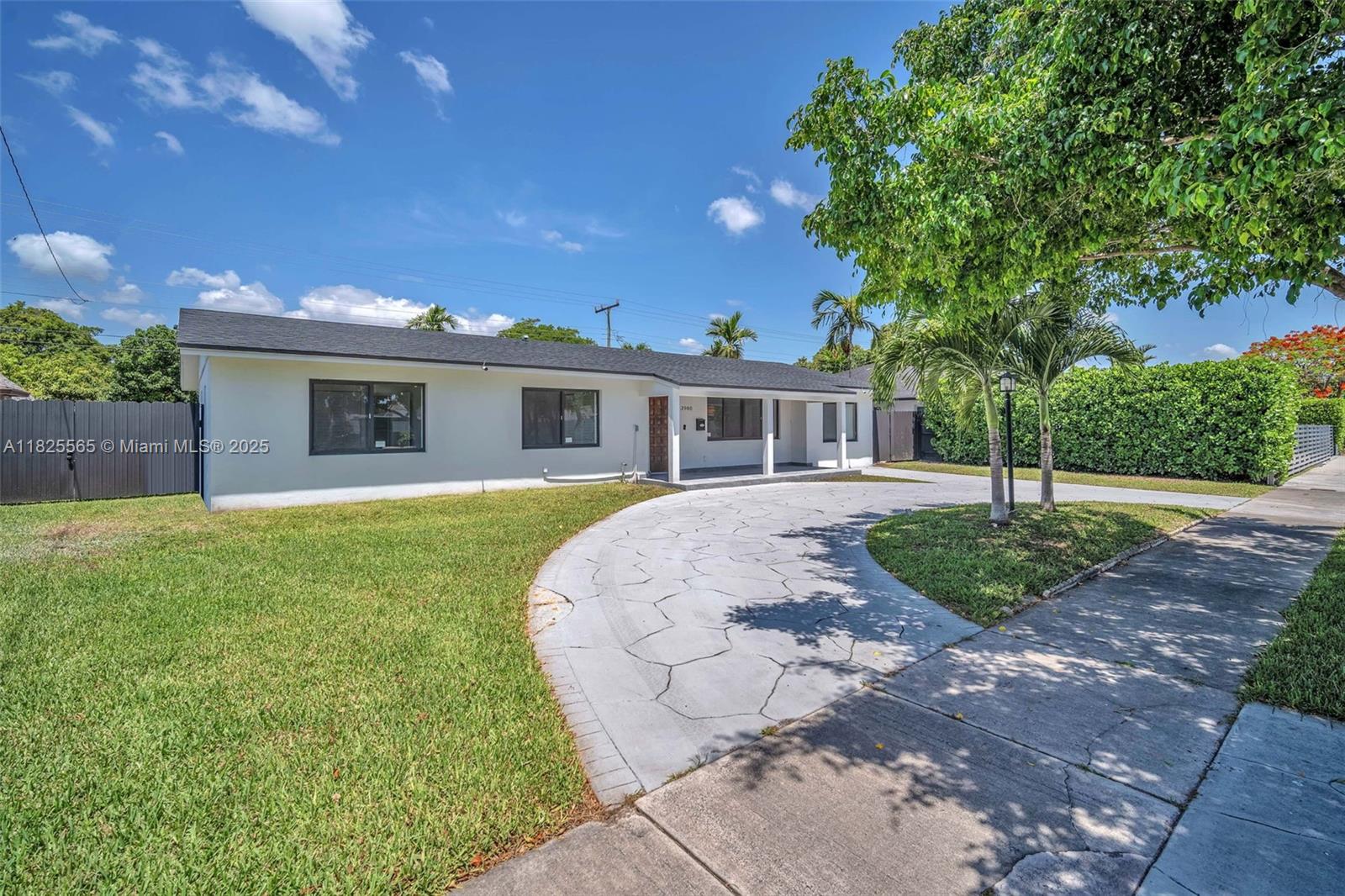 Beautifully Remodeled 3-bedroom/2-Bathroom house in a great family centric area. Home features aa newly remodeled kitchen, spacious living areas, large bedrooms, and hurricane impact windows throughout. Enjoy a spacious, gated backyard-perfect for outdoor gatherings, playtime, or relaxing in privacy.