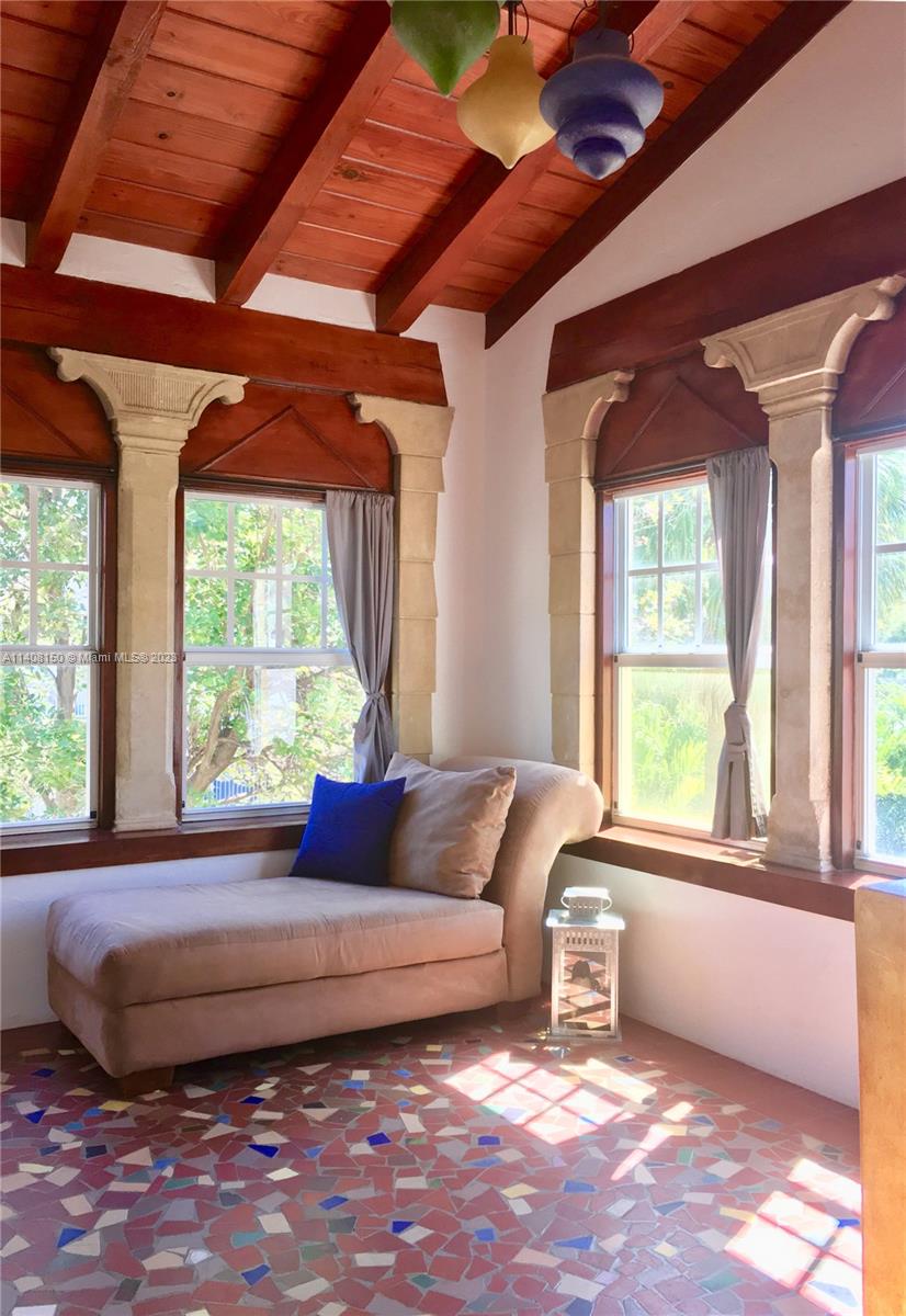 BEAUTIFULLY RENOVATED - 2BR/2BA - WASHER/DRYER - WOOD FLOORS - NEST THERMOSTAT - LED LIGHTS - BUILT IN STORAGE - STEPS TO LINCOLN ROAD AND THE BEACH - Location, Location, Location. Sunny top floor unit with lots of natural light, wood floors throughout and original Spanish tile in the Florida Room, NEST Smart Thermostat, New AC, Tankless Water Heater, LED Recessed Lighting, Walk-In-Closets, Built-In-Storage, GE Stainless Steel Appliances, Water Filtration System, Microwave, Dishwasher, Central AC and Heating, Ceiling Fans, Window Treatments, and Curtains with Rods. Gated and parking space. Walking distance to the Espanola Way, Fillmore, restaurants, shopping, dog park, and community pool and tennis center. Unit has a very unique and special positive energy. This home was built with love.