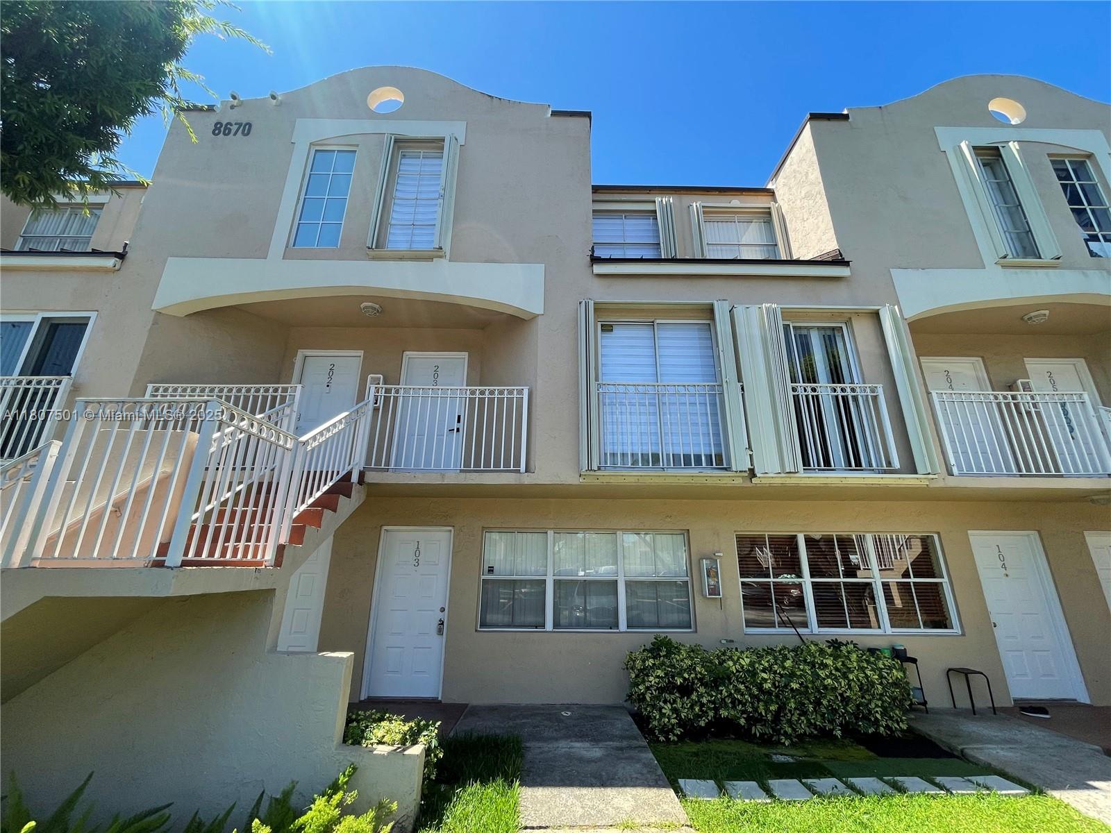 Property for Sale at 8670 Nw 6th Ln 4-103, Miami, Broward County, Florida - Bedrooms: 2 
Bathrooms: 2  - $299,900