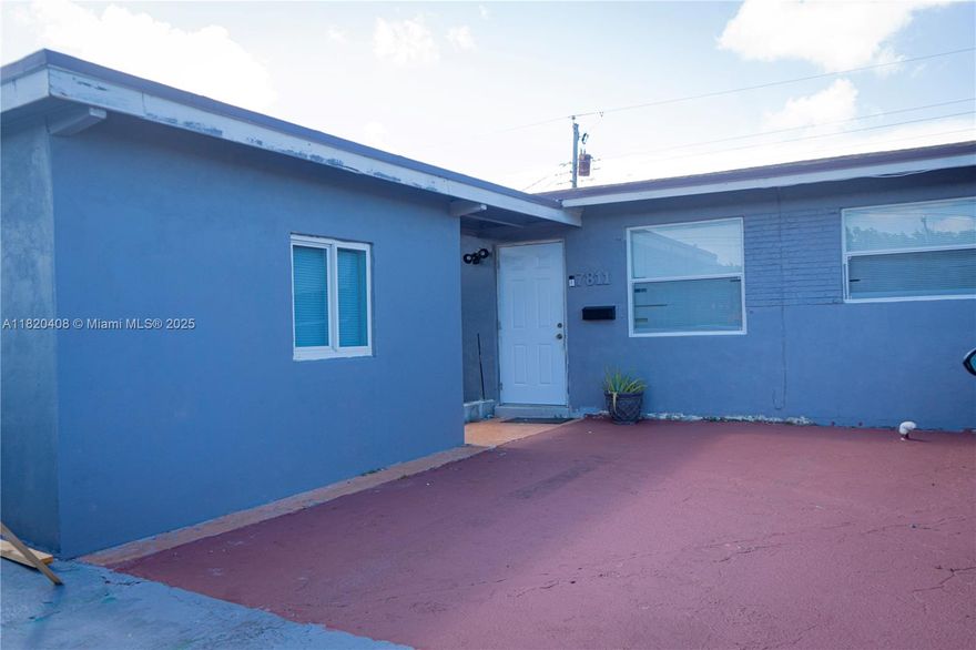 Investor special or ideal for first-time homebuyers looking to build equity! This 3-bedroom, 2-bath home near the iconic Guitar Hard Rock Hotel is full of potential. Divided into three iving spaces-including a private in-laws quarters with a separate entrance. This home offers great flexibility for extended family or rental income. It needs some TLC, but the layout and location make it a rare find. Conveniently located near highways, shopping, dining, and entertainment. Don't miss this opportunity!