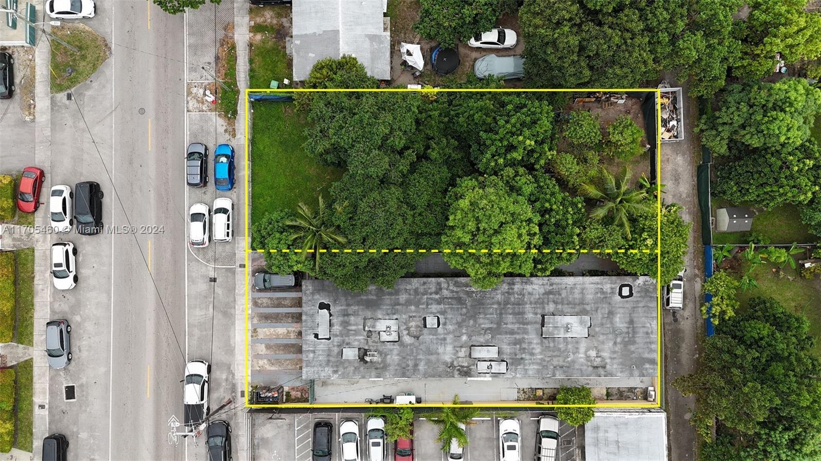 Covered Land Deal available in the up and coming Allapattah neighborhood. 13,000 Sf of T5-0 Urban Center Transect land with 4 1/1s currently on property. Building has passed 40 year recertification and new electrical has been installed throughout as of only a year ago. Roof is only 6 years old. One water meter but separate electrical meters. Terrazzo and tile floors. Can build on the half of the other lot while collecting income from the units, or collect income while you make plans. Up to 20 units by right with bonuses for WFH and/or affordable units.