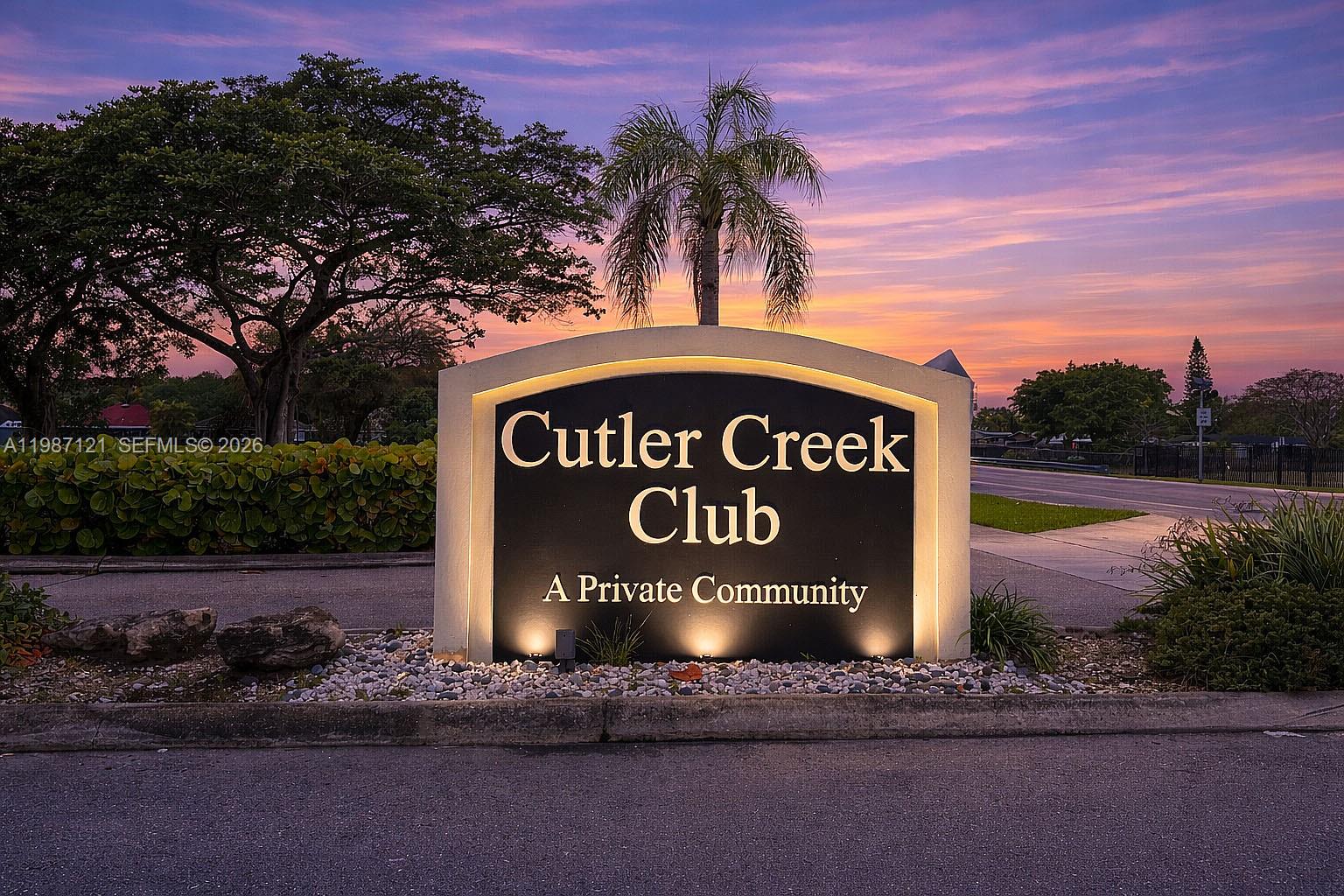CUTLER CREEK CLUB SEC 1 - Residential Lease