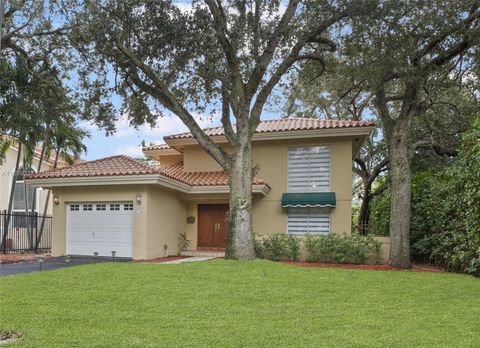 A home in Coral Gables