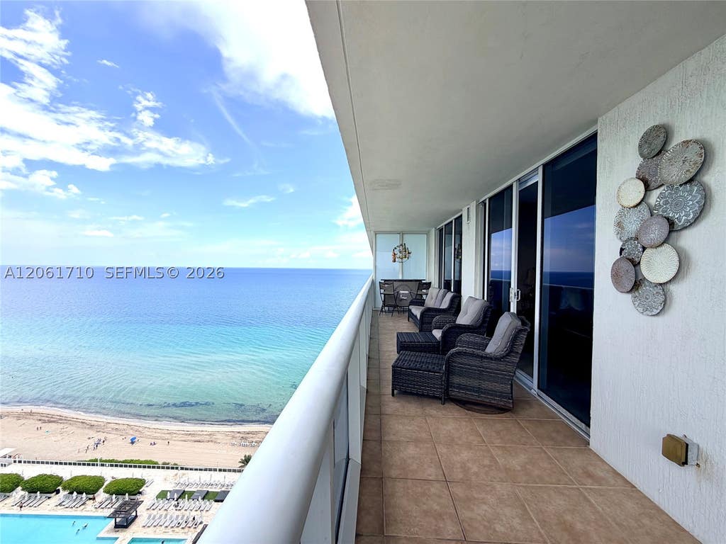 Photo of 1830 S Ocean Dr #2508, Hallandale Beach, FL 33009 (MLS # A12061710)