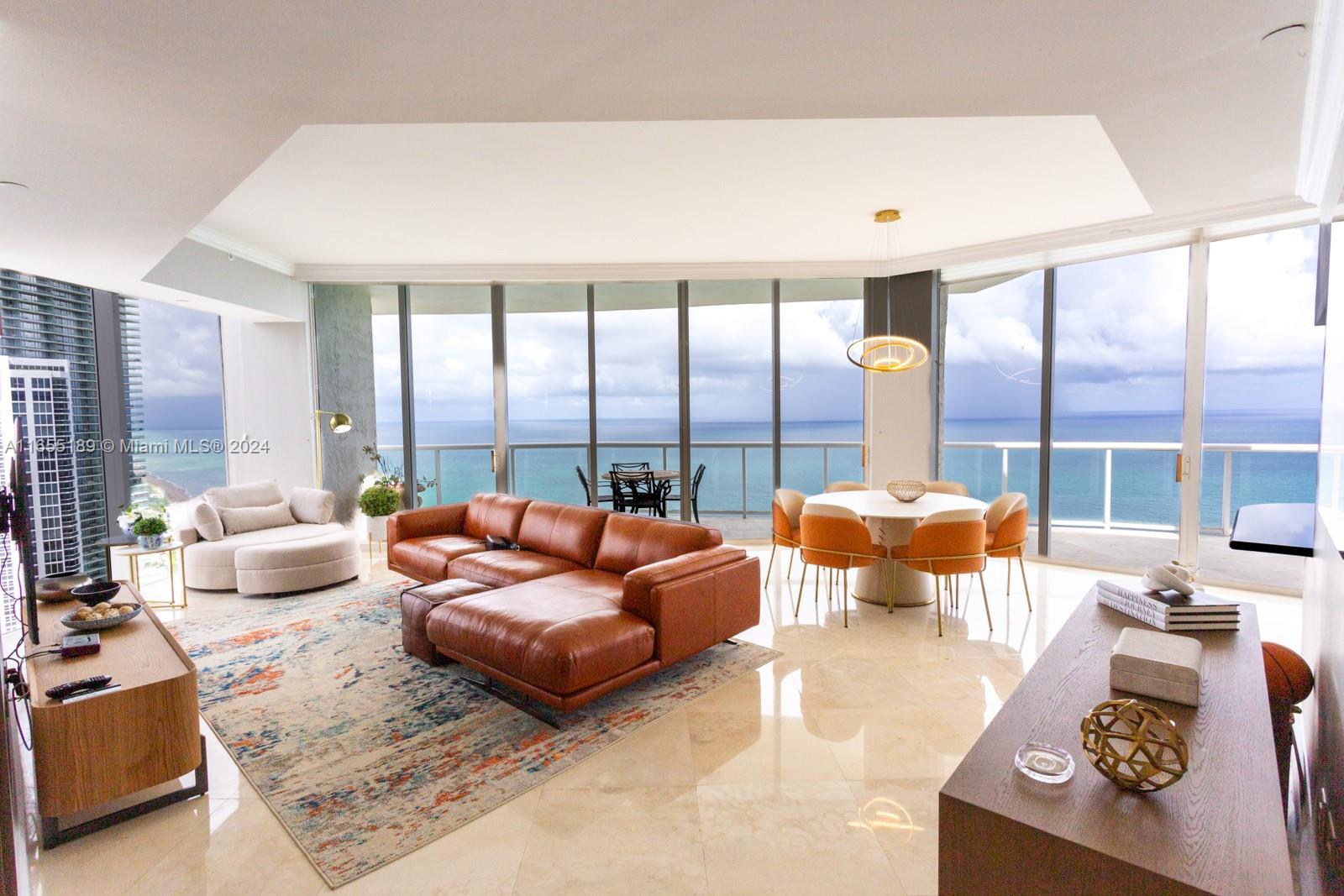 Rental Property at 18671 Collins Ave Ph2, Sunny Isles Beach, Miami-Dade County, Florida - Bedrooms: 3 
Bathrooms: 5  - $11,900 MO.