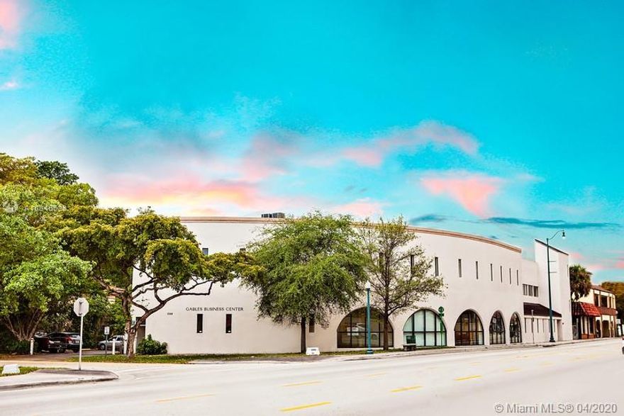 Nicely updated office building with nice finishes, showing pride of ownership.  Building is centrally located in Coral Gables. Parking ratio of 2.6/1000.