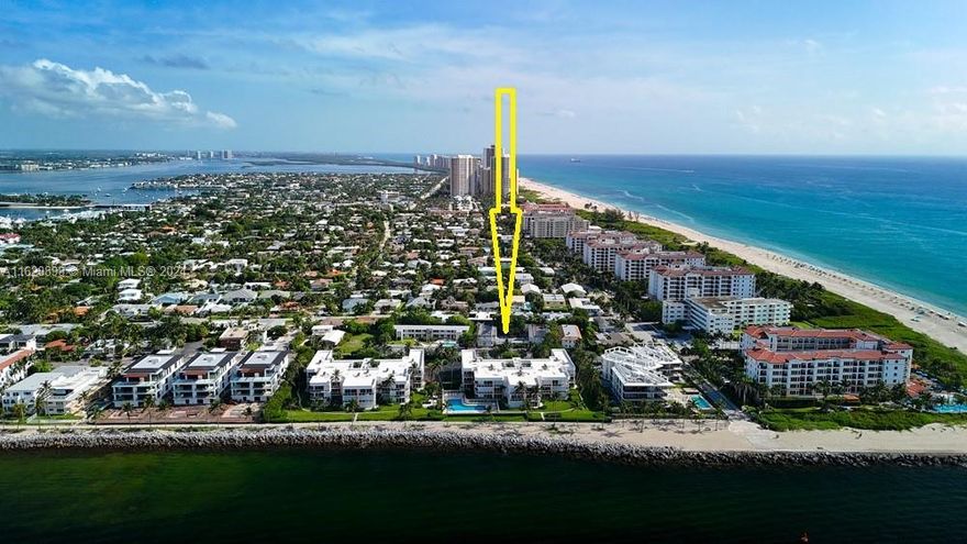 NEW DEVELOPMENT OPPORTUNITY - Huge upside through the New Development up to 10 VILLAS or T-Homes of 2500-3000 sq feet,  steps away from the beach and waterways & filling up highest and best use. Huge lot of 22,000 sq feet Two current Buildings of two floors under renovation. Current zoning allows for multifamily use. Building is class C and  B (Zoned for Multifamily)
Rare opportunity for a reputable developer, fund, assets managing group  to purchase an free and clear asset in Palm Beach Shores, new developments rising all over the Palm Beach shores. (NOTE: some photos are renderings)
