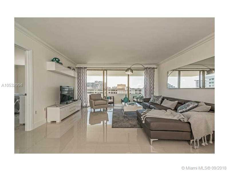 Luminous turn-key unit is all you have been wishing for! Sought after SouthEast Ocean and Bay views. Fully remodeled and spacious 1 Bedroom & 1.5 Bathroom unit. Bedroom has 2 full beds and black-out shades. Fully furnished with great taste. Plenty of storage. Large balcony. 1 Assigned Parking Space. The Commodore’s offer direct private beach access and heated pools, men’s and women’s sauna, meeting room/party room, exercise room, 24-hour security, tennis courts and more! Can be available for seasonal rental, prices may vary. *Basic cable and internet included*
