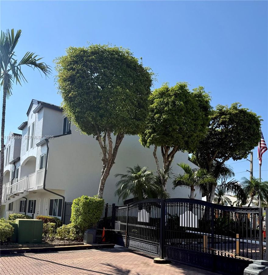 Beautifully remodeled townhouse-condo located in a central area, with easy access to major expressways, Doral, Fontainebleau, Miami International Mall, and Dolphin Mall—surrounded by dining, shopping, and everyday convenience.
This fully renovated, never-lived-in home offers a modern design with high-quality finishes. Features include a newer A/C system (less than 2 years old), stainless steel appliances, brand-new washer and dryer, Nest thermostat, and LED lighting throughout.
Conveniently located on the first floor, the unit offers 2 bedrooms and 2 bathrooms. The primary suite is located on the second level, featuring a private bathroom and walk-in closet, providing excellent privacy.
The condominium is in the final stage of its 40-year recertification, with major improvements including a new metal roof, impact windows and doors, exterior painting, and the renovation of all common areas, including parking areas and streets.
The property includes one assigned parking space directly in front of the unit, plus a second parking space available in a designated resident area, as well as guest parking.
Special Assessment: The association has a $17,000 special assessment per unit; as an incentive, the seller will pay the remaining balance at closing.
HOA: $300.46/month.