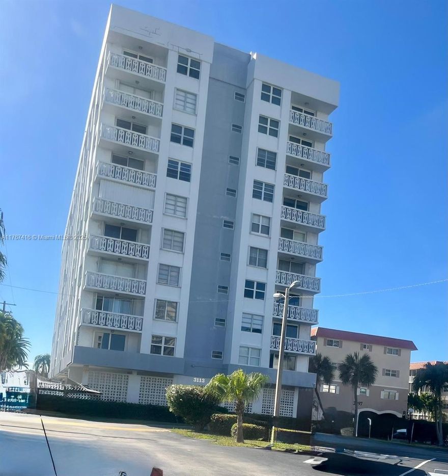 Don't miss this great opportunity to leave a few steps from the beach in this spacious 2/2 on the 7th floor. Convenient location close to the Fort Lauderdale Airport. Motivated seller. This is truly a gem located in the heart of Hallandale Beach. Close to Aventura mall and Gulfstream Park. Luxury shopping and fine dining minutes away. A boutique well managed waterfront building across from the beach with stunning intercoastal views. Huge entertainment clubhouse room with billiards. One assigned parking, plenty of guest parking. Renovated building with new elevators a newer roof, freshly painted and upgraded. Show Instruct: Call Listing Agent.