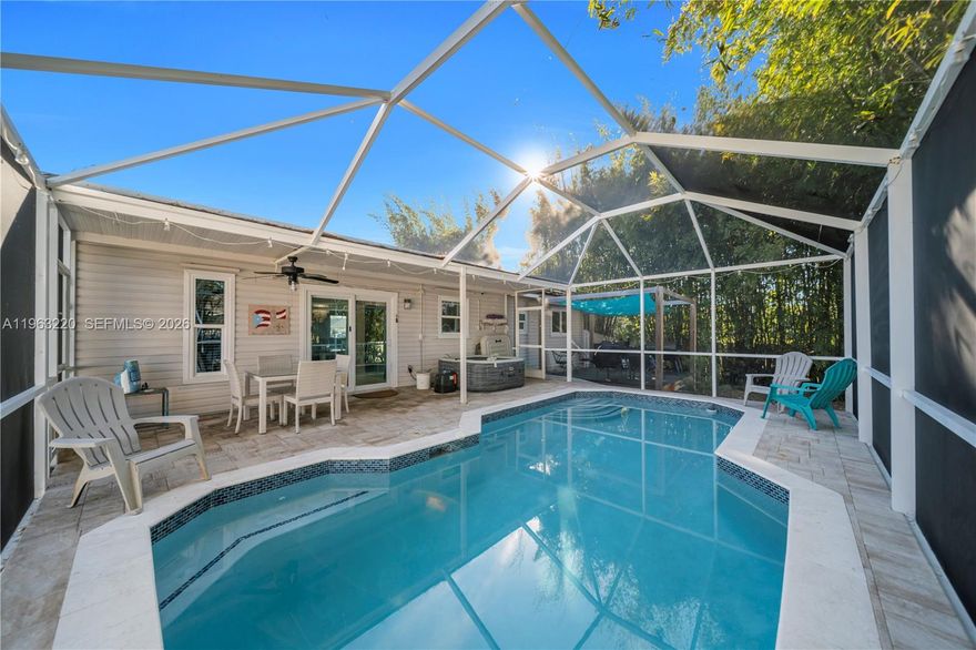 Beautifully maintained 3-bedroom, 2-bath pool home in Fort Myers offering 1,252 sq ft of living space and a 2-car garage. This move-in ready property features a bright open layout, modern finishes, and a screened-in pool—perfect for enjoying the Florida lifestyle.

The home includes an existing solar energy system designed to help provide more predictable monthly utility costs.

Conveniently located near major roads, shopping, dining, and everyday essentials.

Seller is motivated and open to working with buyer terms, including potential assistance with closing costs.

Don’t miss this opportunity—schedule your private showing today.