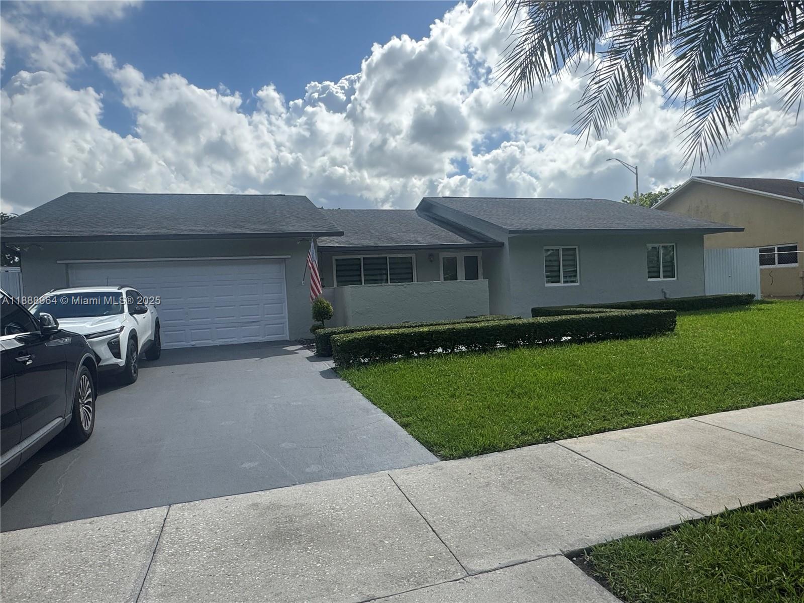 Beautifully remodeled home in the heart of Kendall, consisting of 4 bedrooms and 2 and 1/2 baths. This property sits on a nice-sized lot that can accommodate a small boat, RV or trailer (entrance through 147th Avenue). No expense was spared on this completely remodeled home, which features beautiful porcelain floors throughout, along with impact windows and doors. Do not miss the opportunity to make this your home.  Seller will pay for the cost of the owner's title policy if the buyer closes with sellers' preferred title agent.