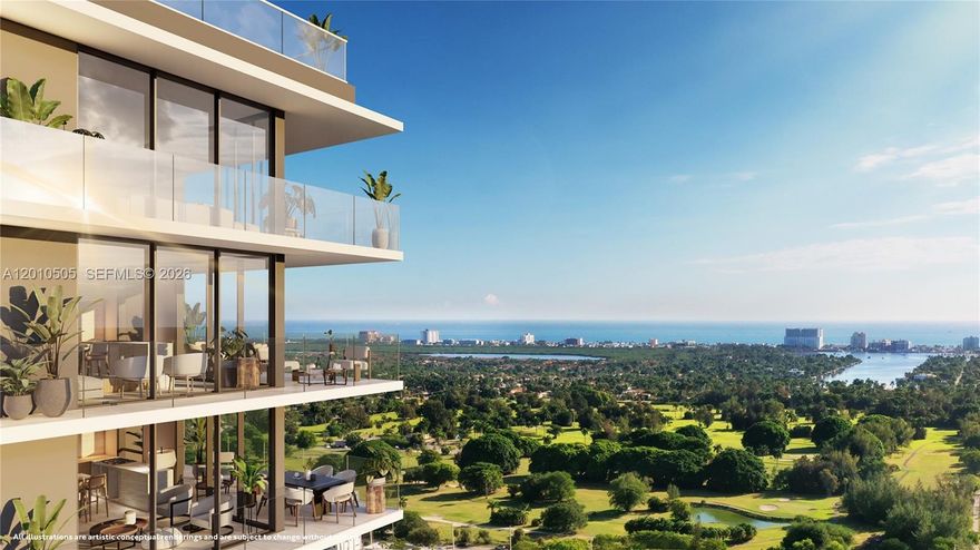 GAIA Residences, Hollywood’s premier luxury condominium. Modern open layout with full kitchen, premium appliances, and elegant bathroom. Enjoy nearly 2 acres of amenities including rooftop pool, fitness center, spa, co-working lounge, 24/7 concierge, valet & EV charging. Owners receive complimentary Golf Club & Beach Club access. Unbeatable location—steps from Downtown Hollywood, Young Circle, restaurants, arts & culture, and just 5 minutes to the beach. Estimated delivery 2028