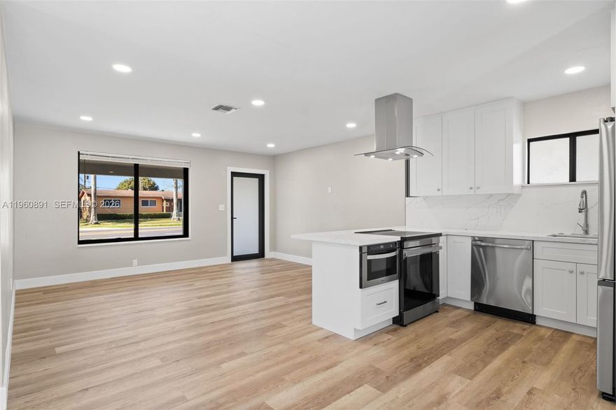 4 Bedroom 2 Bath pool house in Cutler Bay.  Be the first to live in this newly renovated house. Fully upgraded with impact windows and doors, new roof, kitchen with solid shaker cabinets and quartz counter top, bathrooms, and much more. Large fenced backyard for entertainment.
Bring all offers!
The street has been recently upgraded by the City including landscaping. 

Come see and let your eyes be the judge.