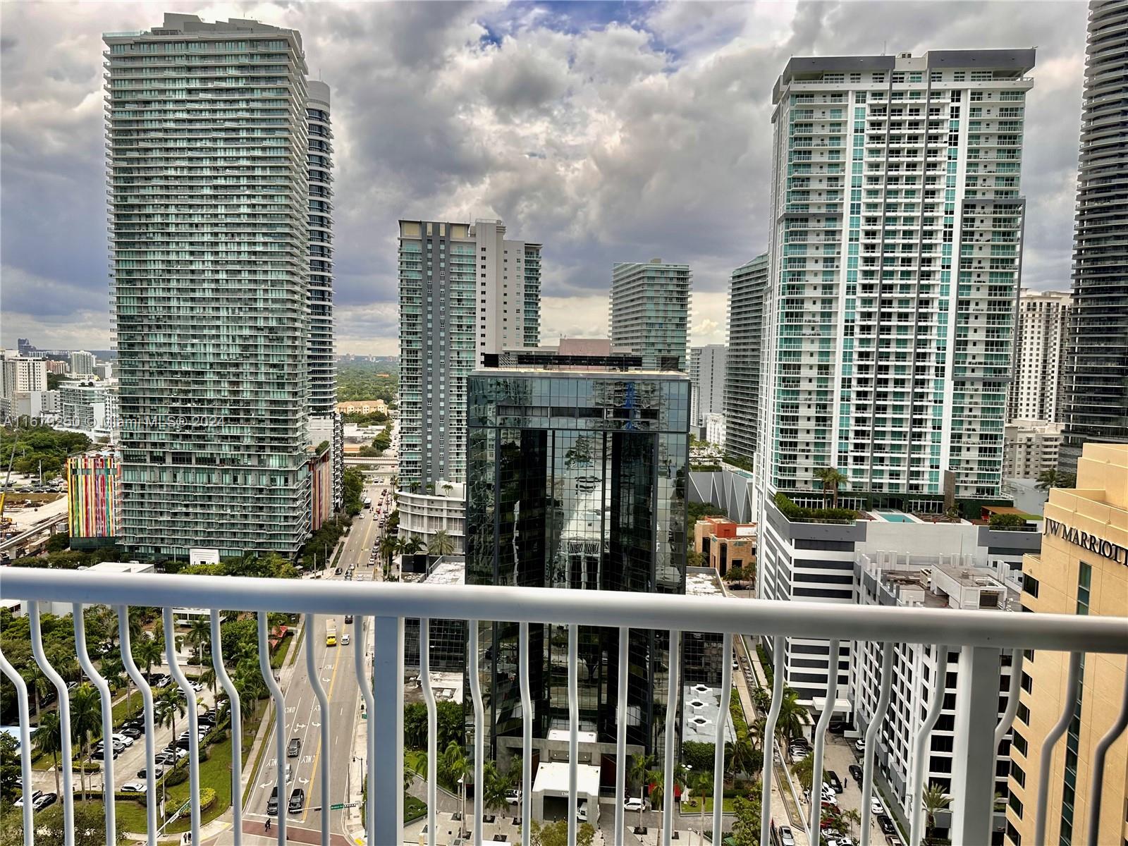Beautiful 3/2 unit overlooking the bay,  furnished,  Wood  flooring, stainless steel appliances. Great building with pool and gym, located in a prime area in downtown Brickell Miami, walking distance to restaurants, cafes, supermarkets and Brickell City Center and Mary Brickell.  No Subleasing.