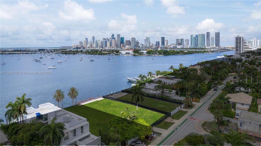 Step Inside With Me! Welcome to this stunning piece of waterfront land on the Venetian Islands, an opportunity to develop a luxurious estate in one of the most coveted locations in South Florida. This exclusive lot with southern exposure boasts breathtaking views of the Downtown skyline and provides ample space to create a custom home with over 8,000 SF. With 70 FT of wide waters, boaters can enjoy direct ocean and bay access. In addition to easy access to world-class restaurants and luxury shopping, this property offers the perfect balance of privacy and convenience. Consider your paradise found! Swim, run, bike along the enchanted causeway to the buzzy Sunset Harbour neighborhood.