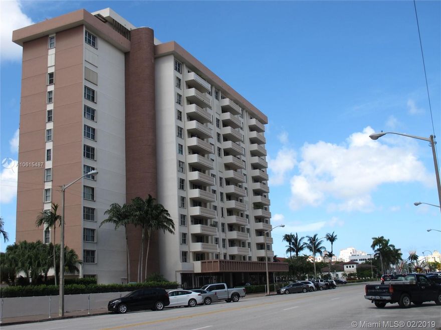 All new, completely renovated 1 bedroom, 1.5 bathroom with den, in elegant Gables Plaza, just a few blocks from Miracle Mile. This bright, cheerful and spacious unit (847sf) features marble floors, white custom cabinetry in kitchen and baths, quartz/stone countertops, two Elf system walk-in closets & two linen closets, oversized shower, crown molding and impact windows.  Enjoy south city views from the large balcony.  1 assigned covered parking & plenty of residents’ free street parking.  Building offers 24/7 concierge, in-house manager, Olympic size pool with large sundeck, Jacuzzi, sauna. Best location: one block south of Granada golf course, close proximity to Coral Gables shopping, entertainment, and world famous restaurants, 10 min to MIA airport. A/c and hot water incl. in rent.