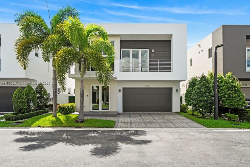 Rent in MODERN DORAL– Nothing Compares! Step into the most impressive rental in the prestigious MODERN DORAL 45 community.  home features 4 spacious bedrooms—  Enjoy a larger-than-standard driveway,  and elevated finishes throughout. Every detail was thoughtfully designed for luxury and comfort. This is truly the finest home available for rent in the entire community.
