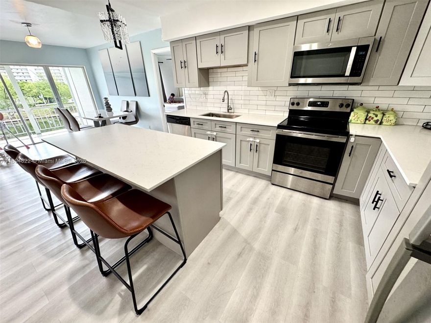 Experience luxury living at its finest in this beautifully remodeled residence offering breathtaking panoramic views of the Intracoastal. This elegant home features a desirable split-bedroom layout with 2 spacious bedrooms, 2 full baths, a walk-in closet, generous storage, and a large balcony perfect for enjoying the stunning scenery. Designed for comfort and convenience, the unit includes an assigned parking space and access to resort-style amenities. Monthly maintenance covers hot water, cable, and pest control. Ideally situated near pristine beaches, world-class shopping, fine dining, and places of worship, with easy access to Aventura Mall, Gulfstream Park, major highways, and airports. No rentals permitted. Don’t miss the opportunity to make this exceptional residence yours!