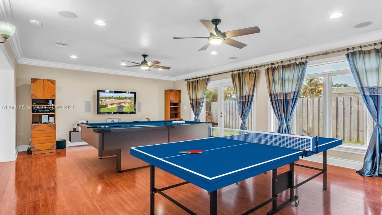 Huge Equity Potential for this Great Location in Coral Ridge Isles!! 3/2 Split Bedroom - 2000 Sq Ft Single Family Home with a large open family Room/Great Room that can be split to add a 4th Bedroom with lots of Equity potential - No HOA - Huge Master Bedroom!! - Separate laundry - New A/C - New Hardwood Floors - Freshly painted inside & out - New Guest Bathroom - Semi Renovated Master Bath - New Irrigation System and Pump - New Sod - New Fixtures and Ceiling fans - Tankless Water Heater (Teco Gas) - Gas Stove Hook-up as well - Built-in Generator - 6 x 12 Shed - 10 Minutes to the Beach - 10 Minutes to I95 - 3 Minutes to Pine Crest & Westminster Schools - 5 Minutes to 2 Hospitals - 5 Minutes to many Restaurants and Bars