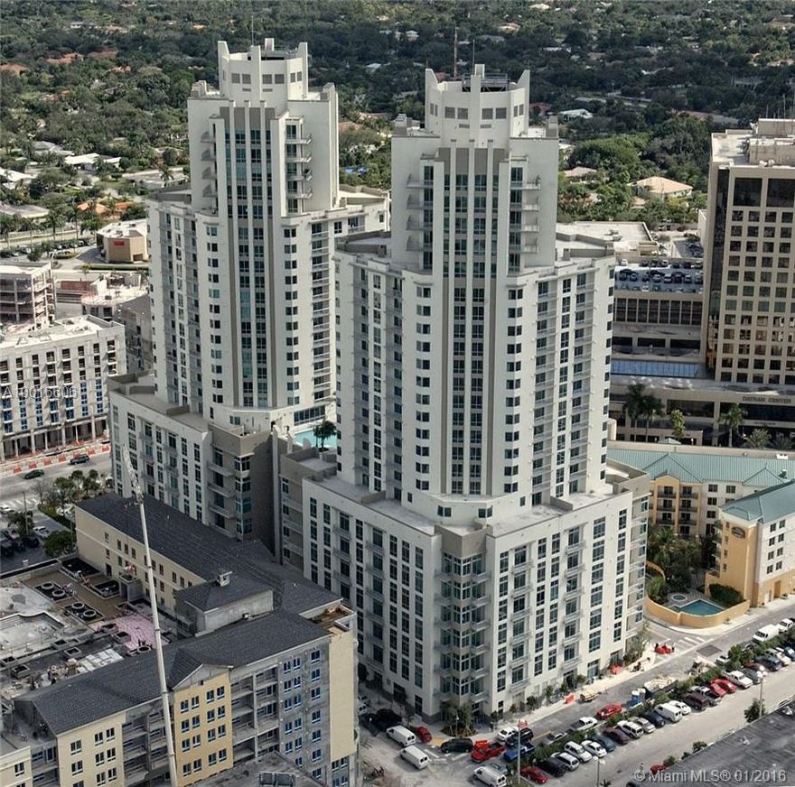 FULLY FURNISHED Condo with 1,467 SF PLUS the Balcony. It comes outstanding furnished 2 Bed + DEN (Office) + 2 Bath right in Dadeland business center. The building is conveniently located next to the Marriot and Publix. The apartment is walking distance to Metro station, several restaurants, cafes and bars. Also, it has one assigned parking space and valet is complementary for guests. Several amenities include gym, business center, study rooms, and a membership club to have social parties. Min 6 months.