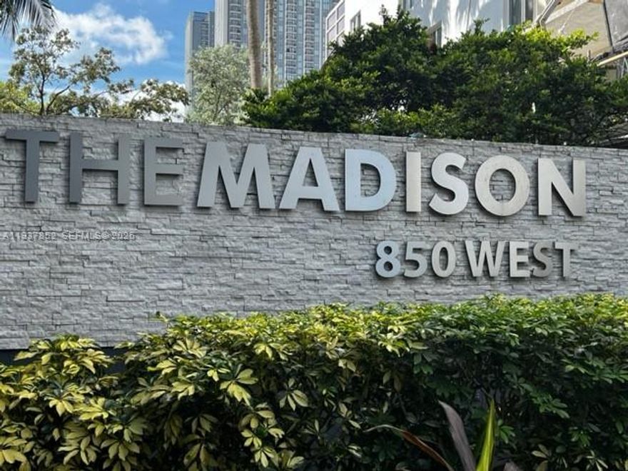 Experience elevated urban living in this beautiful gated Downtown Miami condo with stunning panoramic skyline views. This fully tiled 2-bedroom, 2-bath split-plan residence features stainless steel appliances and an open, functional layout. Step onto your 15th-floor balcony and take in phenomenal city views. Located just steps from the Brightline station, Metro mover, and Metrorail, with effortless access to everything Downtown has to offer. The Madison boasts resort-style amenities including a swimming pool with cabanas, fitness center, tennis and volleyball courts, outdoor grilling areas, jogging paths, billiards room, library, meeting spaces, and 24/7 security. Walk to world-class dining, shopping, and entertainment. Reasonable offers being entertained.