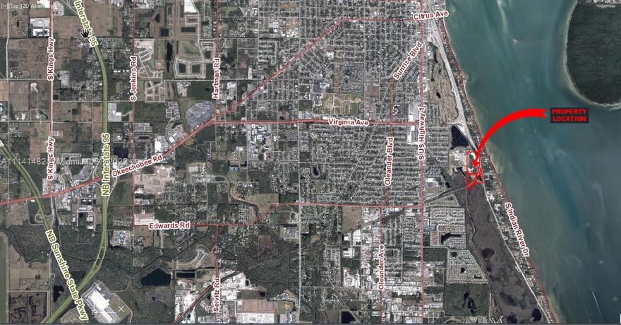 Opportunity!!! Don't miss the chance to own these 4 contiguous lots sold together, from a total of 24+ acres zoned Industrial land available in the growing town of Fort Pierce. Listed at $8 per square foot is about $348,000 per Acre. Close to city center and expressways, easy access through Public Street and Railroad surrounding the property!!! Perfect for Handling Materials facility, warehouses and/or industrial production.
Other lots listing ID A11140681, A11141500, A11141477.
 Drive by, see and dream!! Please contact listing agent for further information.
ALL information is deemed accurate, but not guaranteed.