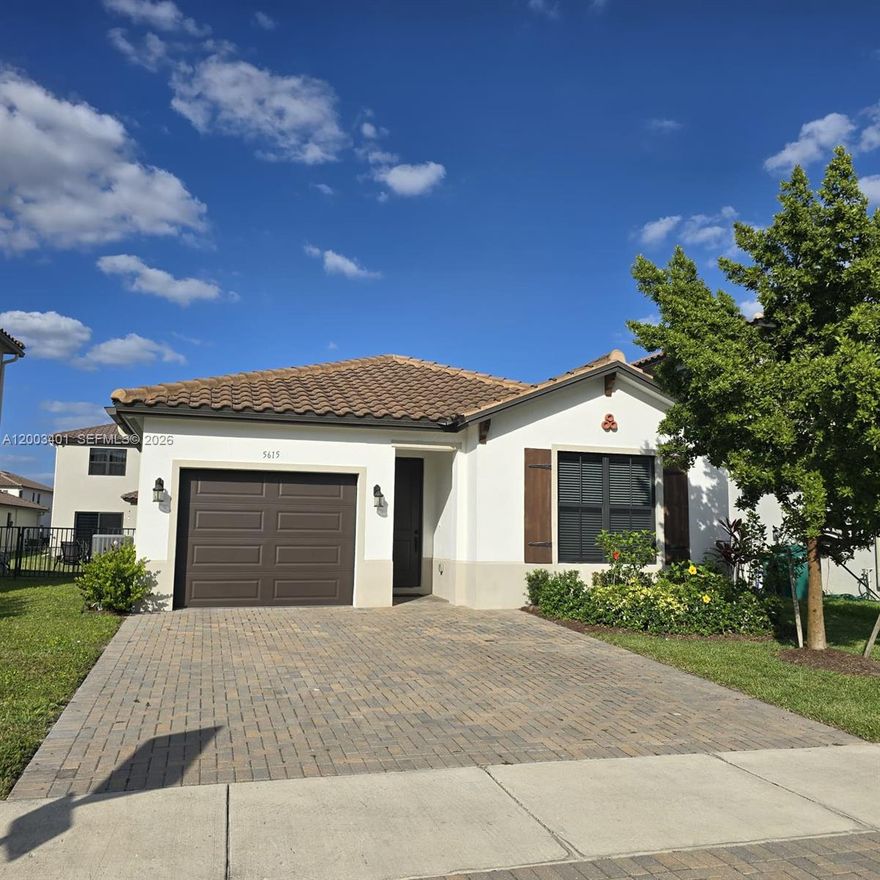 Stunning 3-bedroom, 2-bath SINGLE-FAMILY HOME, located in the desirable Silverwood at maple ridge in Ave maria. this beautifully upgraded property offers huge of living space with an OPEN FLOOR PLAN, HIGH CEILINGS, and abundant NATURAL LIGHT throughout.

the modern kitchen is a chef’s dream featuring UPPER WOOD CABINETS, QUARTZ COUNTERTOPS, STAINLESS STEEL APPLIANCES, and a spacious WALK-IN PANTRY.

enjoy UPGRADED FLOORING throughout the home for easy maintenance and a clean, elegant look. the primary suite offers a spa-like experience with DUAL QUARTZ SINKS, HIS & HERS WALK-IN CLOSETS, and a FLOOR-TO-CEILING GLASS SHOWER.

additional features include 1-CAR GARAGE. Residents enjoy access to resort-style amenities including a CLUBHOUSE, POOL, FITNESS CENTER, PICKLEBALL, BBQ and more... 

conveniently located, this home offers the perfect blend of COMFORT, STYLE, and LIFESTYLE