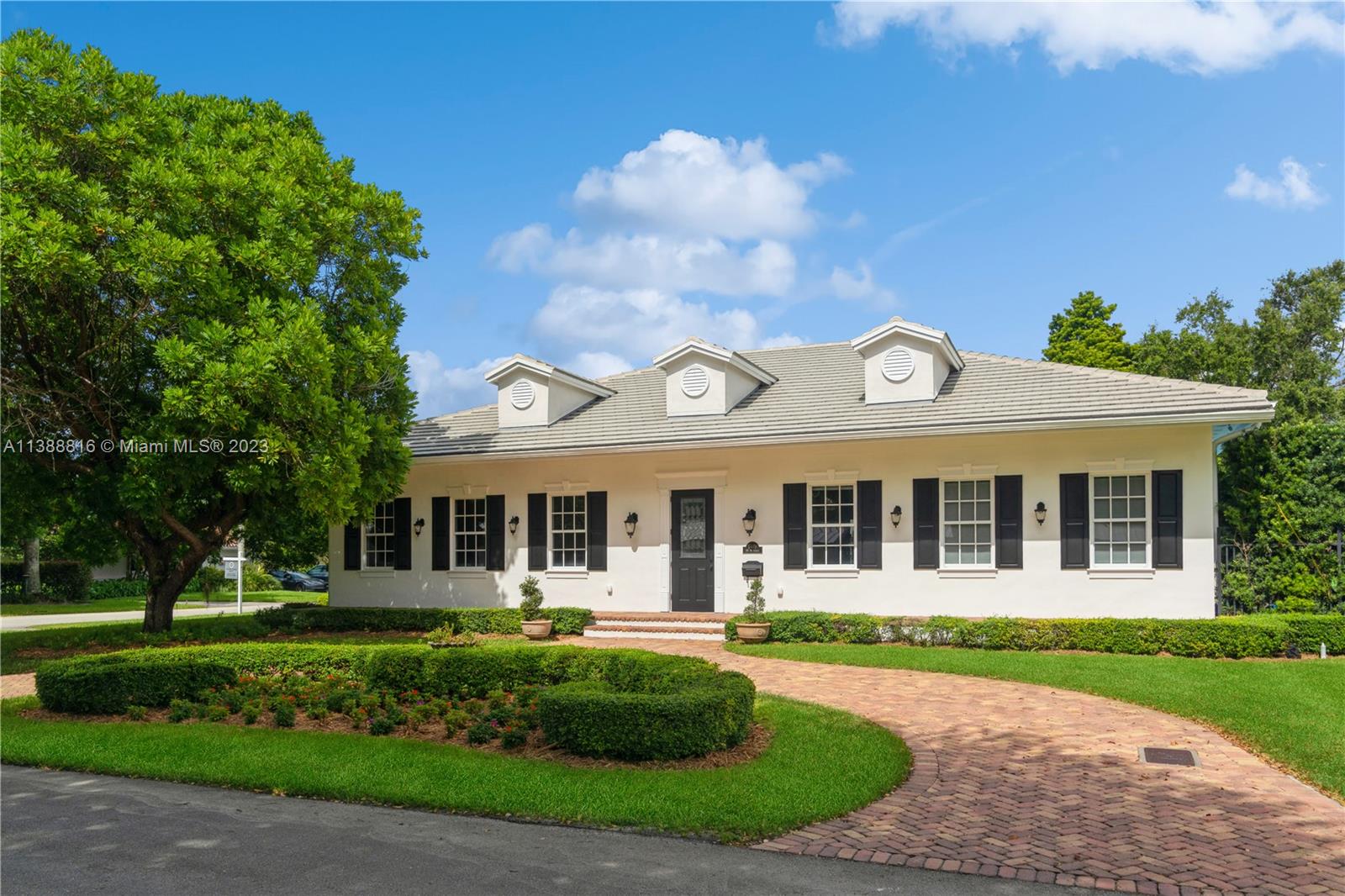Location, location! Perfect home in Miami’s best school district. Beautiful, newer construction (2017) 4BR/3BA, 3,054 adjusted SF. The open floor plan with high volume ceilings allows for seamless flow between living, dining and kitchen, making it ideal for entertaining guests. You will love spending summer days lounging by the large, heated pool and enjoying the spacious yard with basketball court. The air-conditioned 2-car garage provides ample space for parking and storage, also gated area for boat storage. Home located on quiet no thru street, conveniently located near prestigious private schools. Steps to South Miami shops/restaurants. Don't miss out on this incredible opportunity to make this your dream home. Owner-Agent