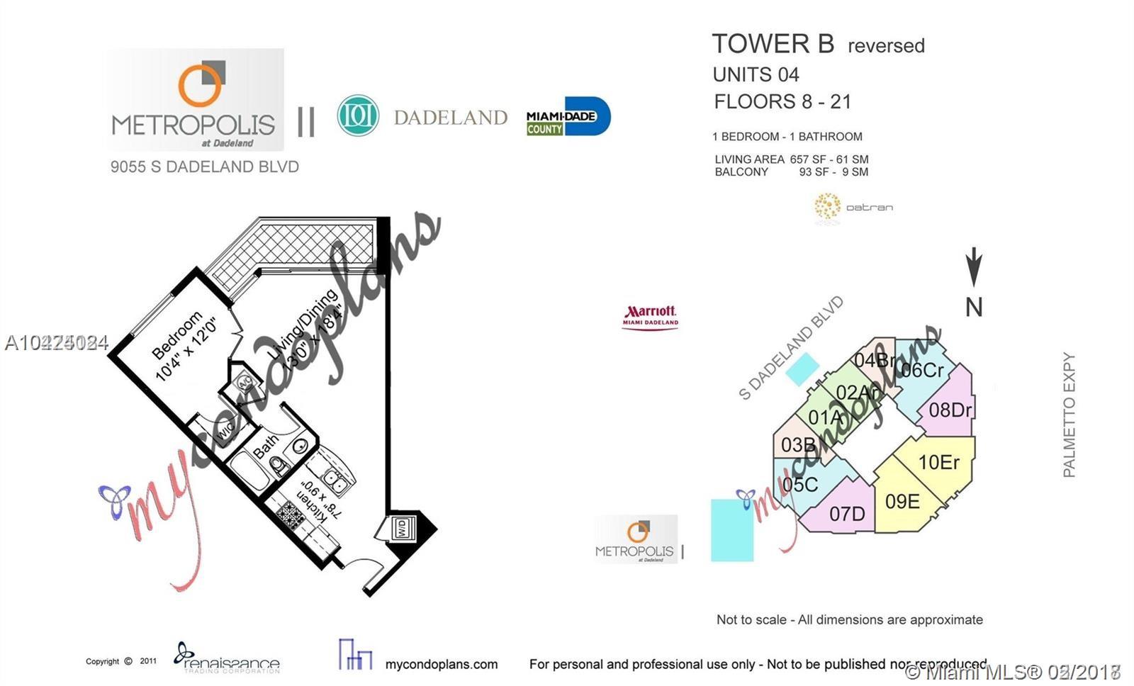 Metropolis II At Dadeland - Residential Lease