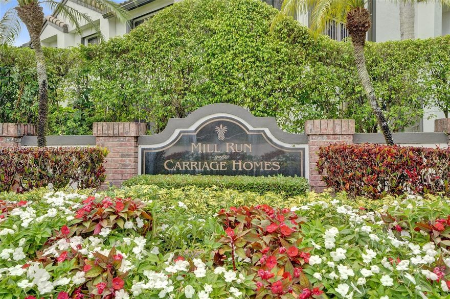 Shazam!!! Lowest-price *Marjoram Model home in Parkland!!! VACANT & READY! OPEN HOUSE THIS WEEKEND!  Rarely available, beautifully updated 3/2 marjoram coach home in Carriage Homes, a well-managed HOA with adequate reserves and low maintenance. New roof, new exterior paint, new beautiful landscaping, and roads/driveways have been recently resurfaced.  Top-rated schools! Near TPK/Sawgrass/I-95. The bright modern interior with remodeled kitchen includes deluxe SS appliances. Spacious primary bedroom with custom California-style closets.  Guest bath fully renovated with a 6 ft. walk-in shower.  Large screened balcony with a private greenery view. Also included are sophisticated tile and engineered floors, crown moldings, lighting with dimmer controls, The unit is protected by PGT hurricane impact windows and doors! Nearby is the huge, multi-functioning Terramar Park with 3 stadium-style baseball diamonds, 7 lighted basketball courts, a lighted true-turf soccer field, jogging trails, pickle-ball courts and picnic areas.