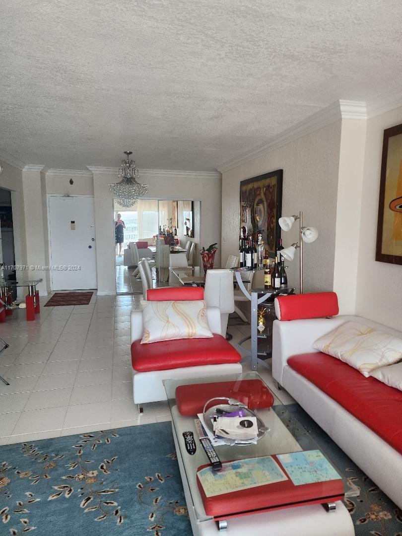 Rental Property at 1980 S Ocean Dr 22L, Hallandale Beach, Broward County, Florida - Bedrooms: 1 
Bathrooms: 2  - $2,450 MO.
