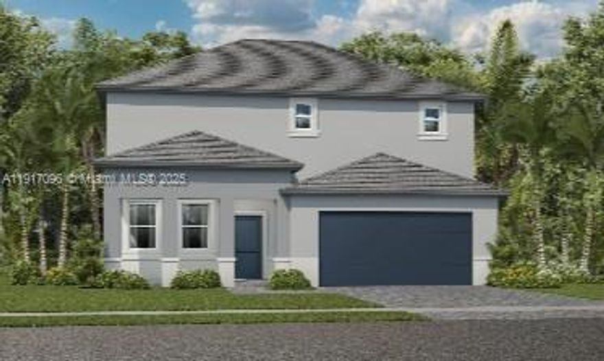 The first floor of this two-story home includes a den conveniently situated directly off the foyer, while the Great Room, dining room and kitchen share a spacious open-concept design. A hallway leads to a private bedroom ideal for overnight guests, while an adjacent full-sized bathroom features convenient patio access. On the second floor are two secondary bedrooms and the serene owner’s suite.

Prices, dimensions and features may vary and are subject to change. Photos are for illustrative purposes only.