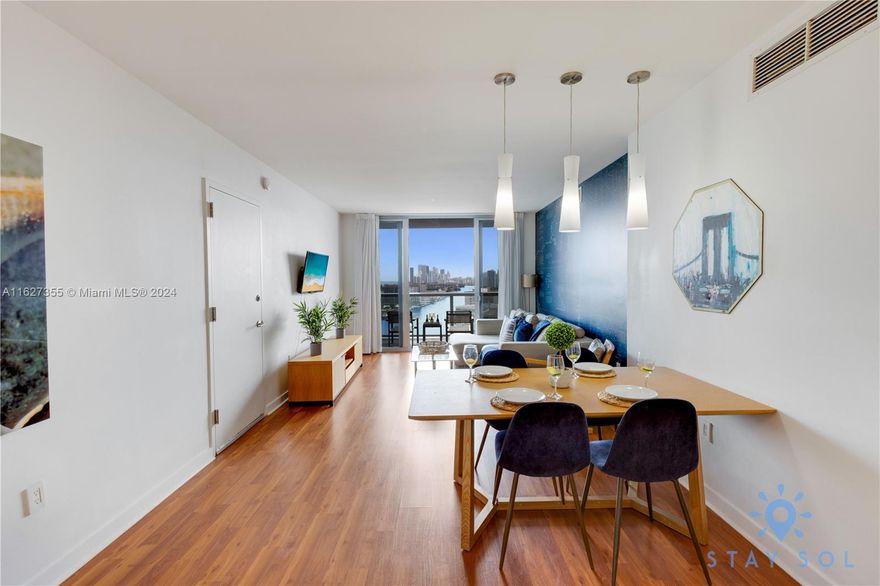 Great investment opportunity! 2 Bed 2 Bath at Beachwalk Resort with amazing Views. Fully furnished. Composed of 2 units in 1 that can be rented separately. Unit A 1 bed 1 bath, Unit B studio. Daily rentals allowed. Resort amenities includes valet parking, complementary shuttle and service to the beach. Fitness center & cardio w/intracoastal view, private Rooftop Infinity Pool. Maintenance includes electric, internet/cable, water and amenities. Short distance to Hollywood Beach Boardwalk, Hardrock stadium, Sawgrass, Aventura Mall, Hard Rock Hotel & Restorant, Gulfstream Park & Casino and more!.