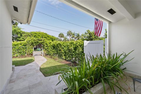 A home in Surfside