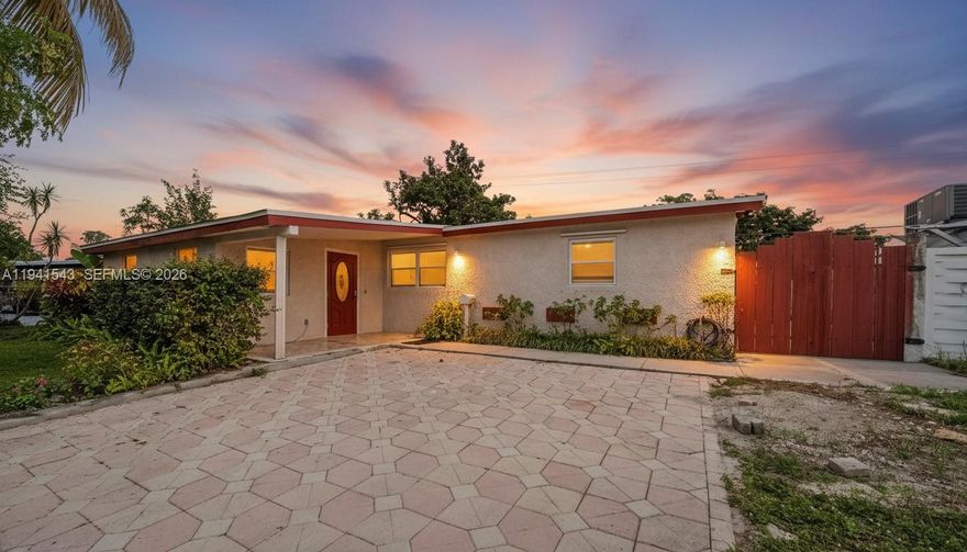 Located in a quiet residential neighborhood, this inviting rental offers comfort, convenience, and easy South Florida living. Thoughtfully laid out and filled with natural light, the home provides a welcoming atmosphere perfect for relaxing or entertaining.

4/2 Home with a tenant occupied unit attached. Backyard area is private and not shared. 

In addition to rent, $500/month for utilities to be paid by Tenant to Landlord.  650+ credit score required.  Easy to Show.