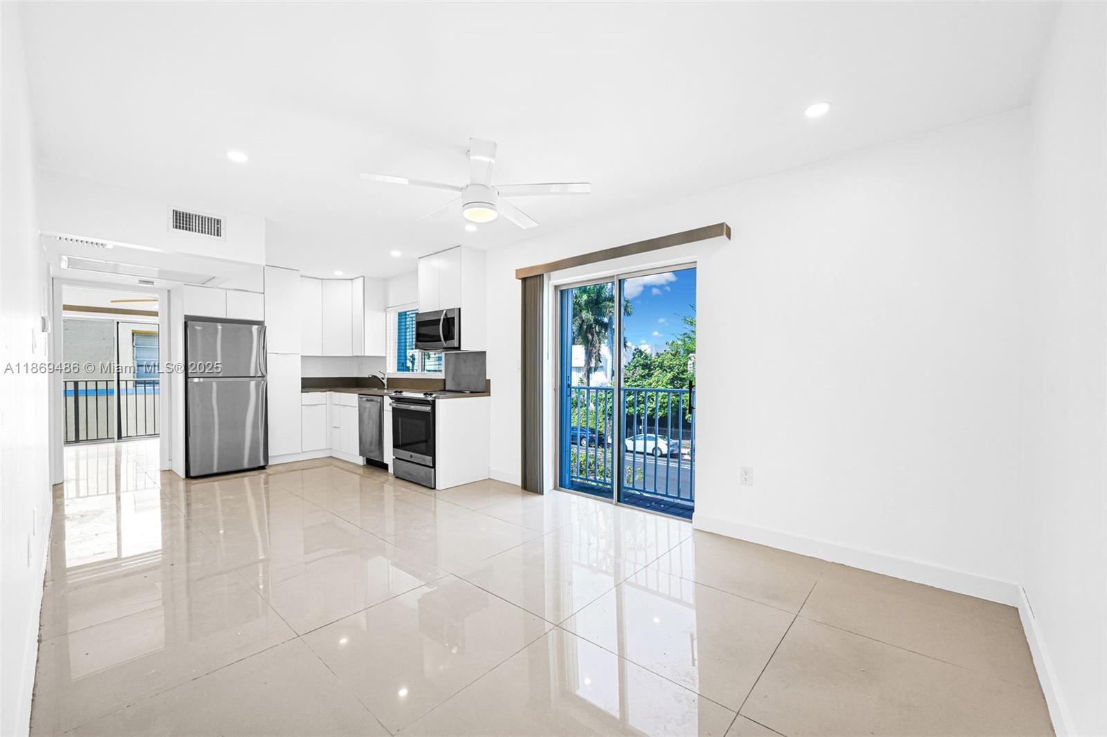 Walk to ocean, Flamingo Park, Lincoln Road, shops and restaurants. Remodeled corner 1 bedroom, 1 bath apartment in gated building with assigned parking. Central a/c, dishwasher, washer & dryer in the building. Window blinds, 2 balconies, porcelain floors, hurricane shutters, impact door. Excellent area only one block to Flamingo Park swimming pool, tennis courts, soccer field, etc. Small pets OK. Easy to show. Please go to ShowAssist.