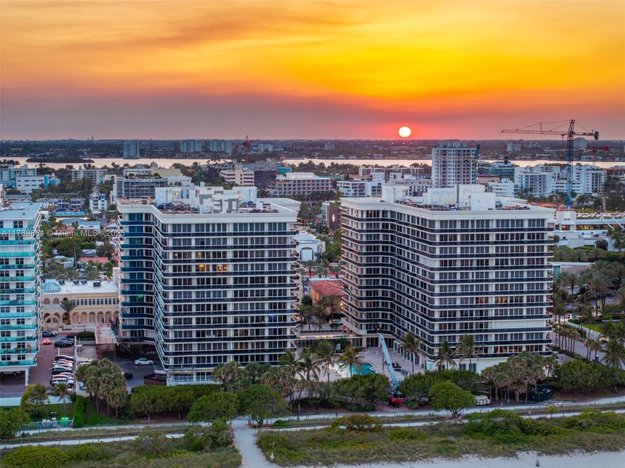 RARE FIND! Fully renovated, high-floor, turnkey unit w/ stunning views. Enjoy sunsets from the spacious balcony overlooking Surfside, Bal Harbour, Bay Harbor, and the downtown Miami skyline. Unit 1006 at Solimar offers 1 BD + den (2nd BD) and 2 FB. 1006 features a private elevator w/ private foyer, and a bright, modern, and airy design, recently renovated with meticulous attention to detail. Solimar is a beachfront full-service building with beach service, 24/7 valet, on-site maintenance, and resort-style amenities including a gym, sauna, spa, pool, conference room, and party room. Unbeatable location—across from the Shul of Bal Harbour, Bal Harbour Shops, and Harding Avenue’s restaurants, coffee shops, and stores. Can be sold fully furnished. Contact listing agent for exclusive showings.