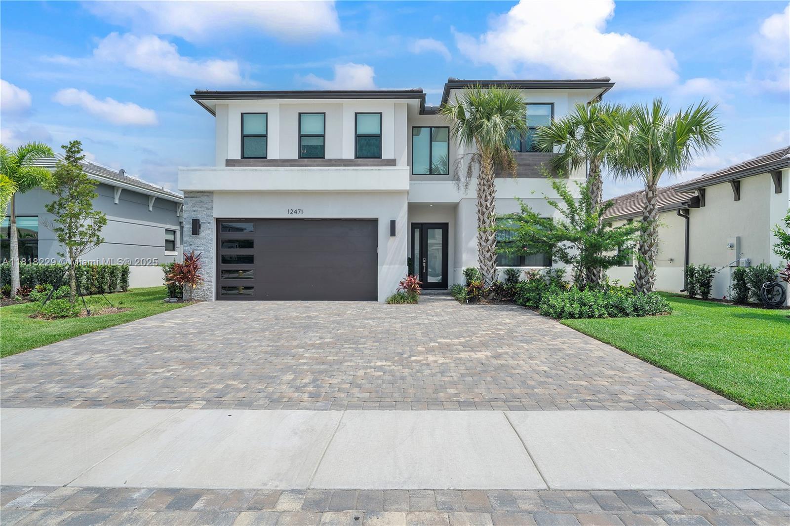 Step into refined luxury with this fully customized Newport Grand model in Avenir, Palm Beach Gardens. Featuring 5 bedrooms, 4 baths, a media room, custom closets, motorized shades in every room, a refrigerated wine cellar, and a built-in sound system indoors and out. The open layout flows seamlessly to a heated pool and spa with child-safety features and a gourmet summer kitchen—ideal for relaxing or entertaining. Designer furnishings are available, perfectly tailored to each space.