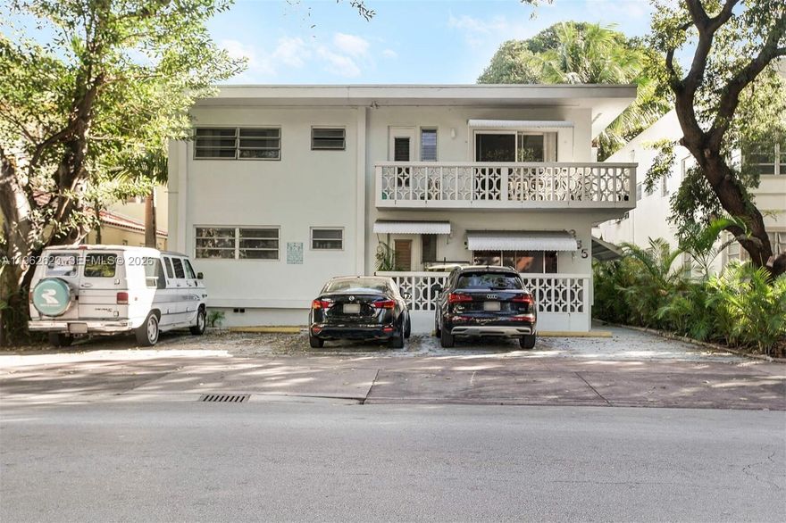 Live in the heart of South Beach in this light filled home just steps from Flamingo Park, restaurants, shopping and the beach. An unbeatable location with plenty of private parking.