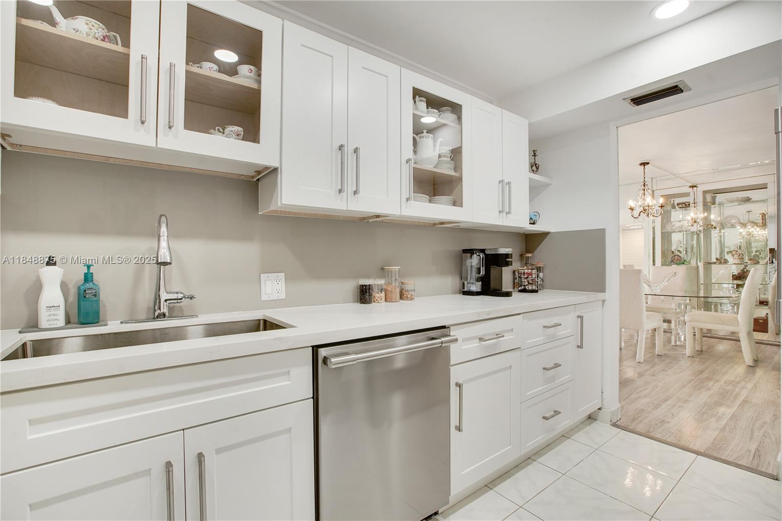 Spectacular Views & Modern Upgrades Aventura Living at Its Best! Experience breathtaking, unobstructed views of the pool and golf course from private balcony perfect for enjoying 4th of July fireworks! This beautifully updated unit features impact-rated windows, ensuring peace of mind and energy efficiency. Inside modern space with remodeled kitchen and bathroom, AC and appliances that are all less than two years old. The building recently passed its 40-year certification and boasts a fully renovated lobby, hallways, and elevators. Amenities include a pool, hot tub, gym, sauna, and a dog park. HOA fees cover water, cable, internet, security. Rentals allowed after one year (with a two-year lease). VA buyers, even if the building isn't on the VA-approved list, you can still secure a VA loan