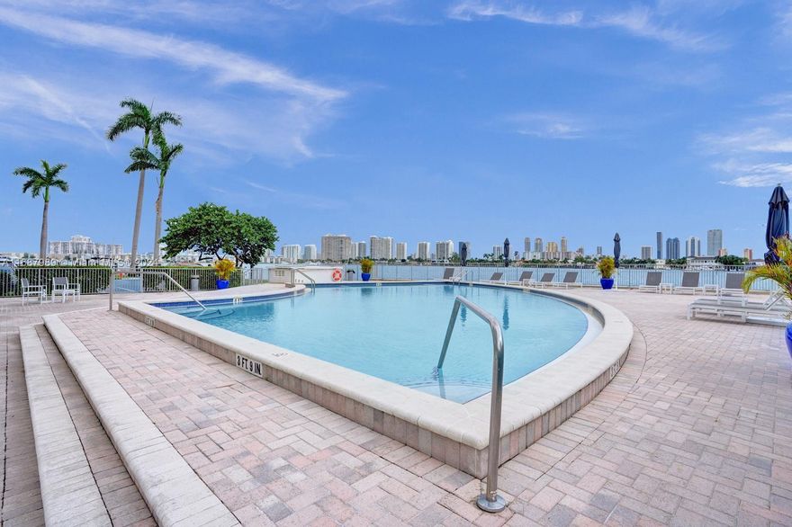 This stunning 1,312 sqft | 2 BD | 2 BA is in prime location and is now available! Located in the Eastern Shores of North Miami Beach, this beauty is just 5 minutes away from the beach. This purchase also comes with a paid $40,000 assessment, which was just issued to repaint and upgrade all impact windows in the entire building! This building comes with plenty of amenities such as a gym, a big outdoor pool looking out to the ocean, and direct access to the inter-coastal right outside the building. Kitchen is fully upgraded with new stainless steel appliances and the apartment has a beautiful sleek modern design, ready to call HOME!