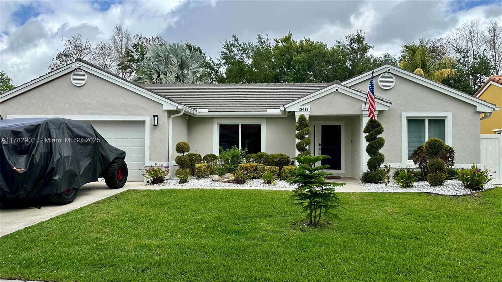 Rental Property at 13411 Sw 17th Ct, Miramar, Broward County, Florida - Bedrooms: 4 
Bathrooms: 2  - $5,090 MO.