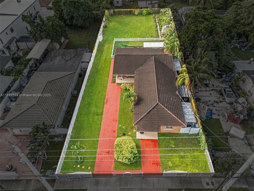 Exceptional investment opportunity in the heart of Miami! This income-producing duplex sits on a spacious 15,000+ SqFt lot, offering ample room for expansion or future development. Both units are currently rented, providing immediate cash flow, and the rear unit has been fully renovated—adding even more value. Ideal for investors with vision, the oversized lot offers endless potential for creative enhancements. Buyers are advised to conduct their own due diligence regarding any potential expansion or development possibilities. Don't miss this rare find!