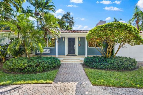 A home in Coral Gables