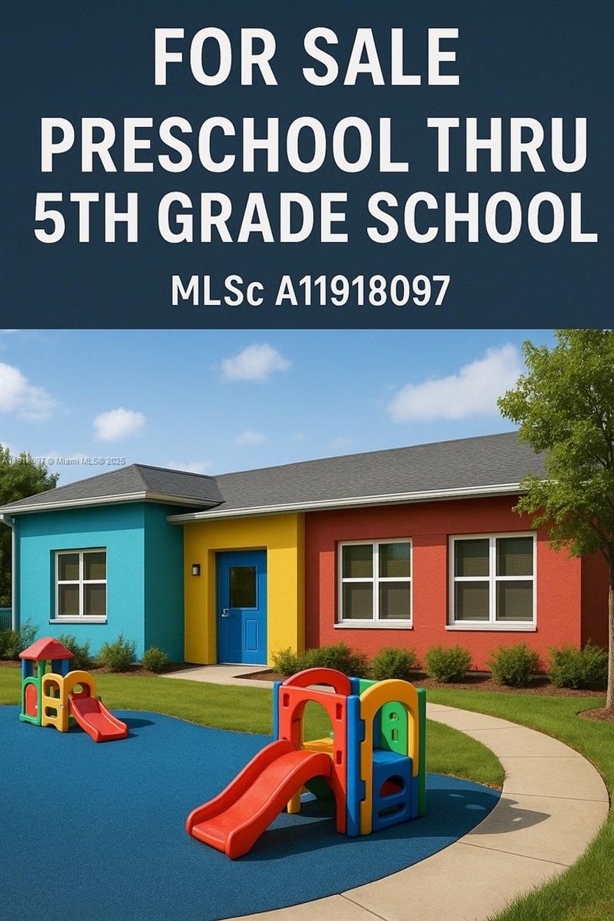 A rare opportunity to acquire a fully accredited private Preschool thru 5th Grade school in the rapidly expanding SW Florida market. This turnkey offering includes both the profitable educational business & the high-value real estate: a modern 14,000 sqft purpose-built campus situated on 1.25+ acres with a 300-student capacity, established reputation, STEAM-centered programming & strong regional demand-ideal for both domestic school operators & international investors seeking E-2 /L-1 visas. Institutional-Quality Real Estate; modern educational facility; over 1.25 acres of improved land; 12 dedicated classrooms; specialized STEM & Arts laboratories; administrative offices, reception & parent lobby; outdoor play & recreation zones; ample private parking; fully compliant with state & local school safety codes.  Campus supports additional expansion such as: middle school grades; after-school programs; summer camps; specialty enrichment academies. Exceptional Returns—Projected NOI of $2M+ annually. ?Turnkey & Accredited—All systems, staff & licensing in place; ?Explosive SW Florida Growth Market—Strong demographic inflow & rising private school demand; ?Real Estate+Business Acquisition—Investors own the campus outright; ?E-2/L-1 Visa Eligible—Active operating enterprise. Sale includes: Real estate, business operations, fixtures, equipment, curriculum assets, licensing and goodwill. Financials, tax returns & enrollment reports available upon NDA. SBA financing may be available.