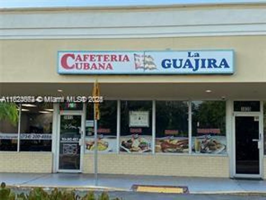 GREAT BUSINESS OPPORTUNITY. CAFETERIA. LOTS OF POTENTIAL FOR GROWTH. FULL EQUIPPED KITCHEN. ALL FURNITURE INCLUDED. WELL STABLISHED BUSINESS FOR 13 YEARS. CAMERA SYSTEM. TV'S AND mORE... CALL LISTING AGENT FOR MORE DETAILS. IT WILL GO FAST.